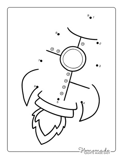 Dot to Dot Printables Easy Rocket Dot to Dot Printable for Preschoolers Dot to Dot Printables Easy Rocket Dot to Dot Printable for Preschoolers