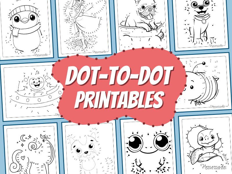 Dot to Dot Printables
