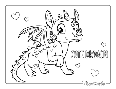 Baby Dragons Coloring Book: Cute designs for Kids and Adults to