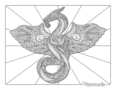 Free Dragon Coloring Pages for Kids & Adults