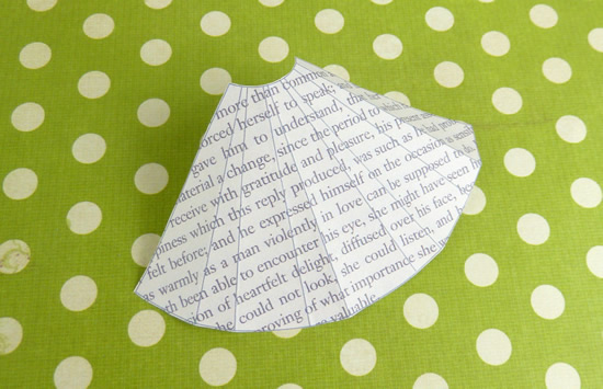 Polka Dot Blank Cards Small Cut-Outs