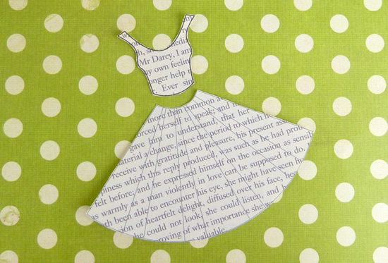 dress card template