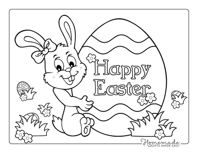 best easter bunny coloring pages for kids adults free printables