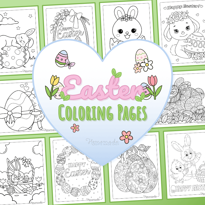 Free printable Easter coloring pages