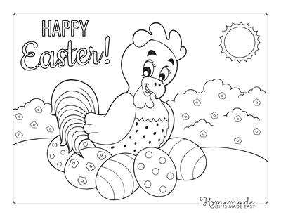 66 Easter Egg Coloring Pages Templates Free Printables