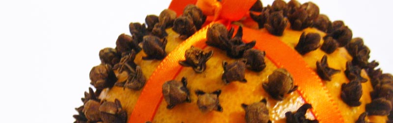 easy to make christmas decorations clove orange