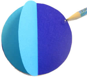 easy to make christmas decorations baubles step 5
