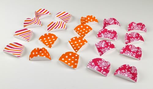 easy to make christmas ornaments geodesic step 3 fold all triangles