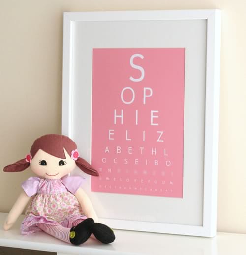 Make Your Own Eye Chart