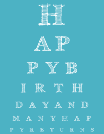 fancy eye chart maker create custom eyecharts online mother s day eye chart