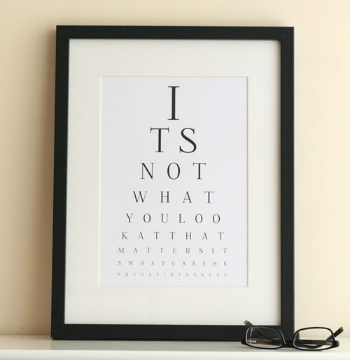 Snellen Eye Chart Custom Personalized Printable Bridal Shower