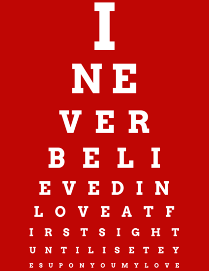 Mother S Day Eye Chart