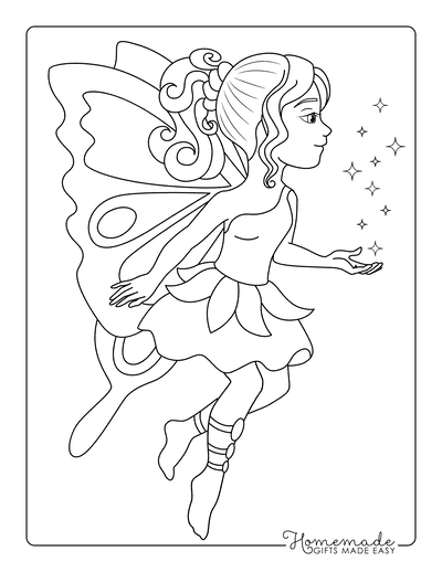 Easy Fairy Drawing PNG Transparent Images Free Download | Vector Files |  Pngtree