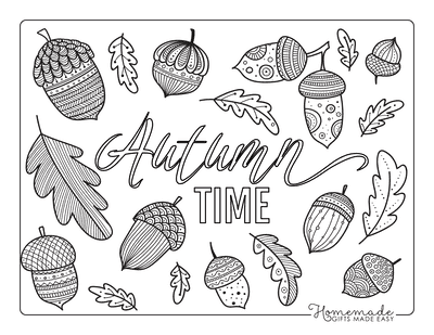 96 Best Autumn & Fall Coloring Pages - Free PDF Printables for Kids