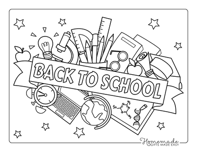 first day of school coloring pages