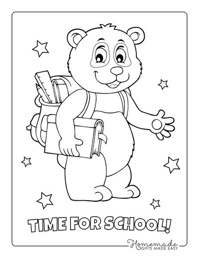 welcome to school coloring pages for kids