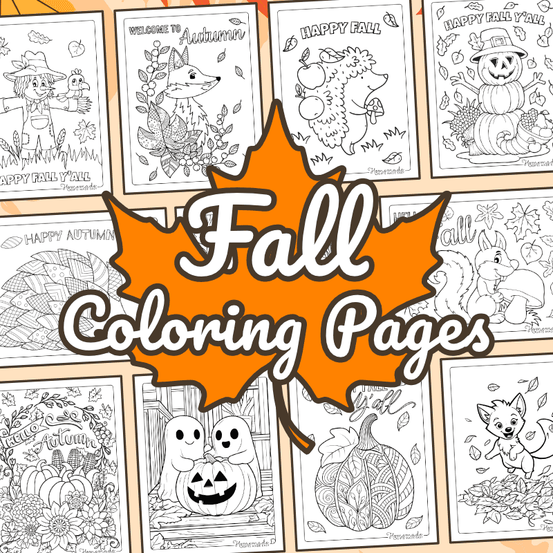 Fall Coloring Pages