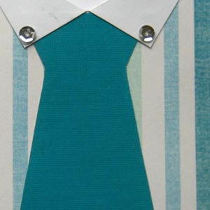 fathers day shirt and tie card