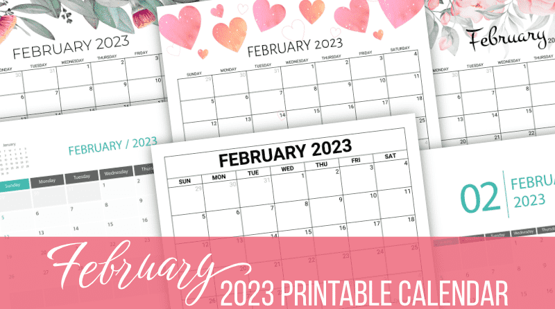 January 2023 Calendar | Free Printable with Holidays