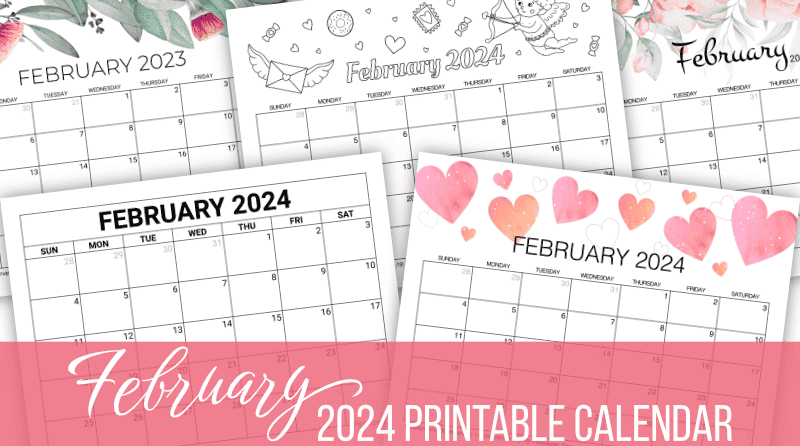 February 2024 Calendar | Free Printable with Holidays