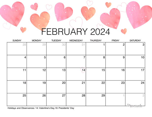 Fun Downloadable Calendar 2024 - Farra Jeniece