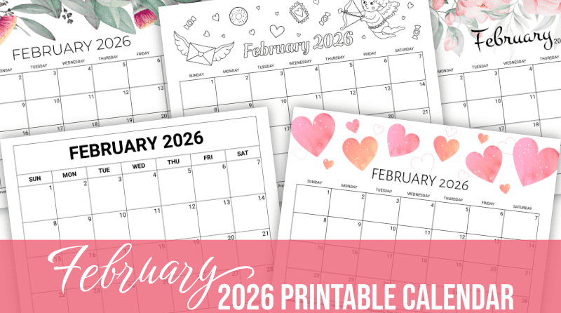 february calendar