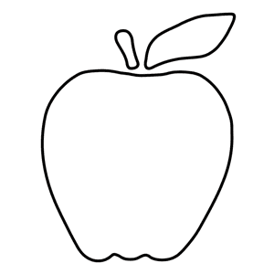 Free Applique Patterns Apple