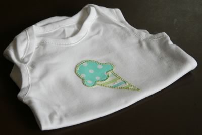 free applique patterns - ice-cream