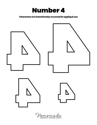 Free Applique Patterns Number 4