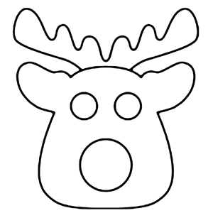 Free Applique Patterns Reindeer
