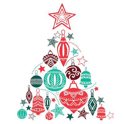 Free Printable Christmas Card Tree Ornaments Star