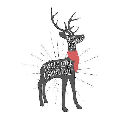 Free Printable Christmas Cards Merry Deer