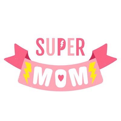 Free Printable Mothers Day Cards Super Mom Pink