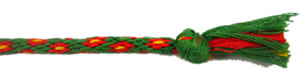 flowers friendship bracelet - how to make