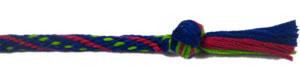 stripes and dots friendship bracelet - how to make
