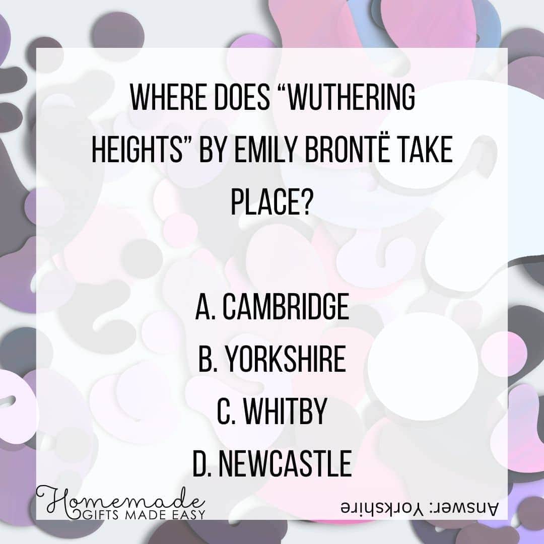 fun multiple choice questions