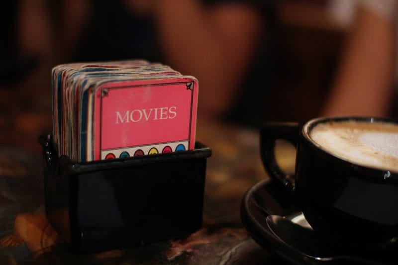 Fun Multiple Choice Questions Movie Trivia Game Cards