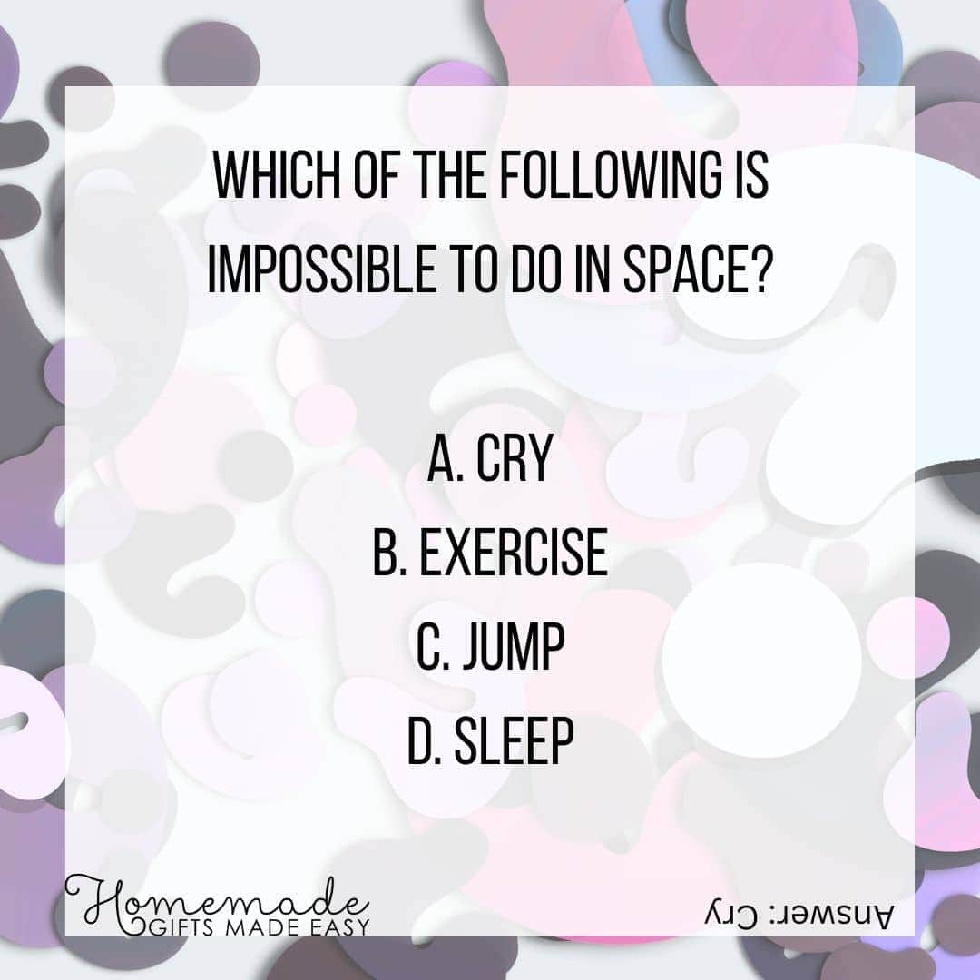 fun multiple choice questions