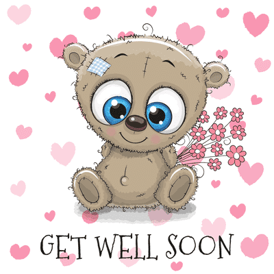 Large View  Teddy bear quotes, Get well soon, Teddy bear images