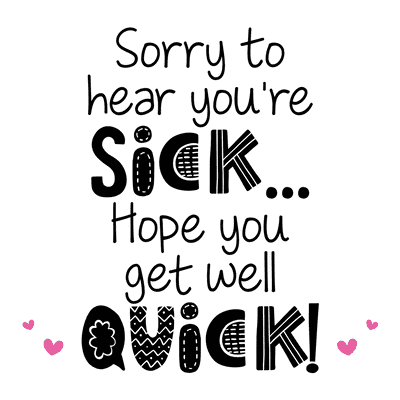 Hope you get well soon, little teddybear | Get well soon Cards & Quotes  ❤️🐻🤒 | Send real postcards online