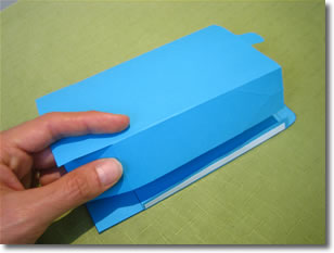 gift bag template instructions step 2