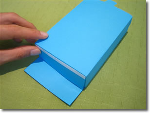 gift bag template instructions step 3