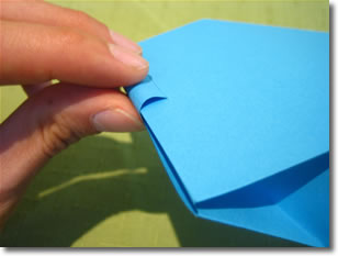 gift bag template instructions step 4