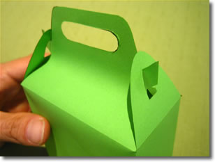 gift bag templates instructions step 4
