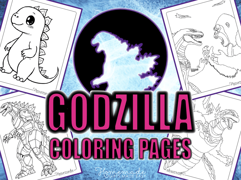 Godzilla Coloring Pages