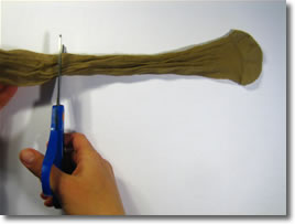 how to make grass heads step 1