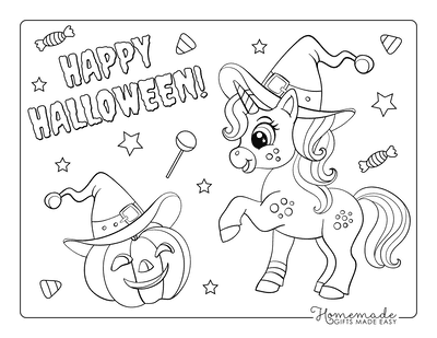 Free Printable Halloween Coloring Pages