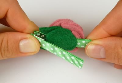 handmade baby hair clips