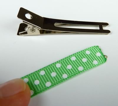 infant hair clips toddler hair clips baby hair clips Millie YVETTE Set of eight mini alligator clips fully lined
