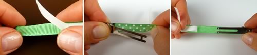 handmade baby hair clips